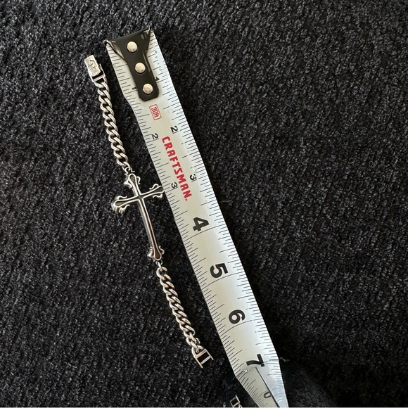 Rocking Ag // Sterling Silver Cross bracelet for woman - Picture 12 of 16